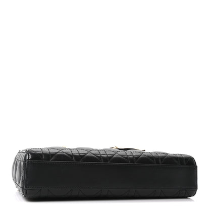 Christian Dior Lambskin Cannage Medium Lady D-Joy Black 4 of 10