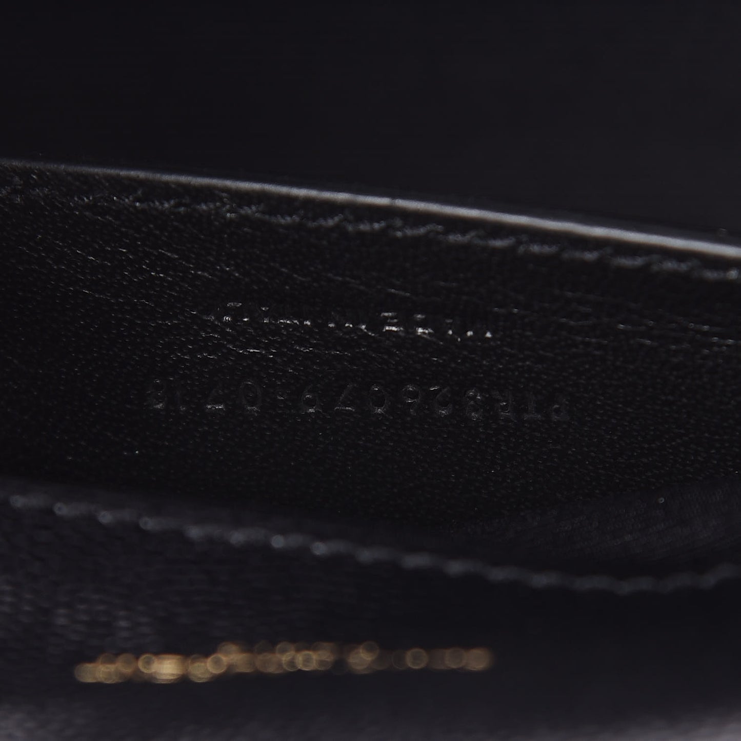 Grain De Poudre Monogram Cassandre Clutch Black