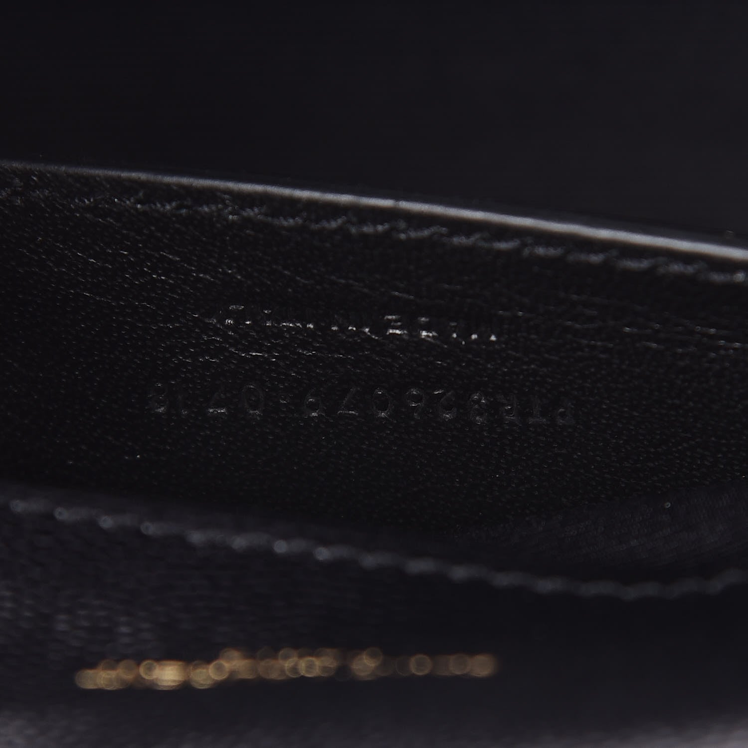 Saint Laurent Grain De Poudre Monogram Cassandre Clutch Black 7 of 8