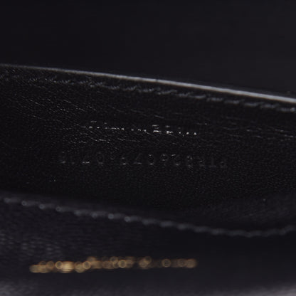 Saint Laurent Grain De Poudre Monogram Cassandre Clutch Black 7 of 8