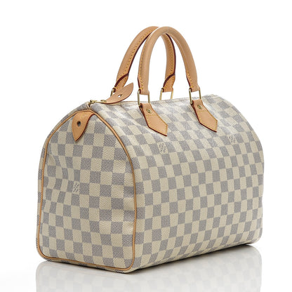 Louis Vuitton Damier Azur Speedy 30 3 of 7