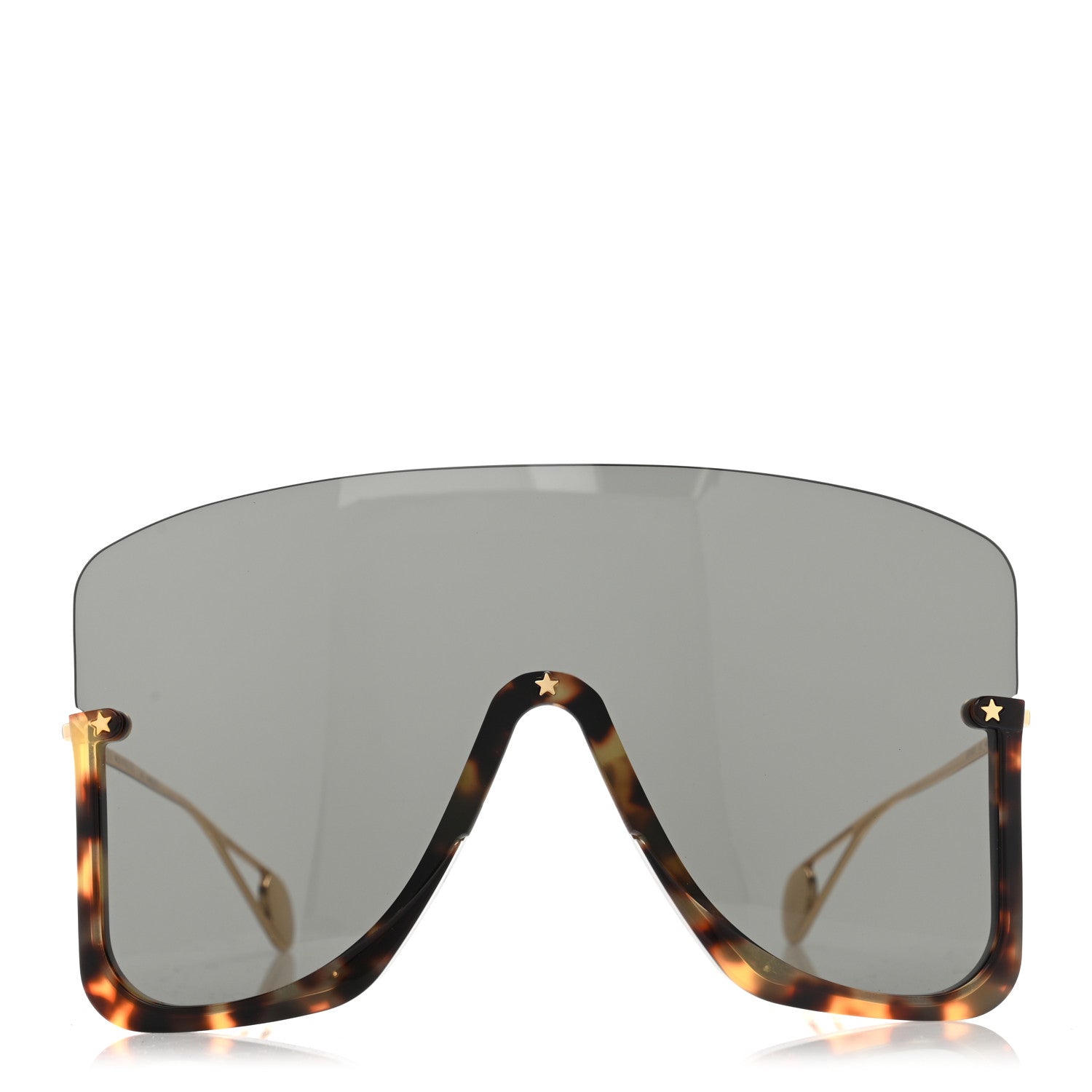 Gucci Acetate Oversized Aviator Sunglasses GG0540S Tortoise 2 of 7