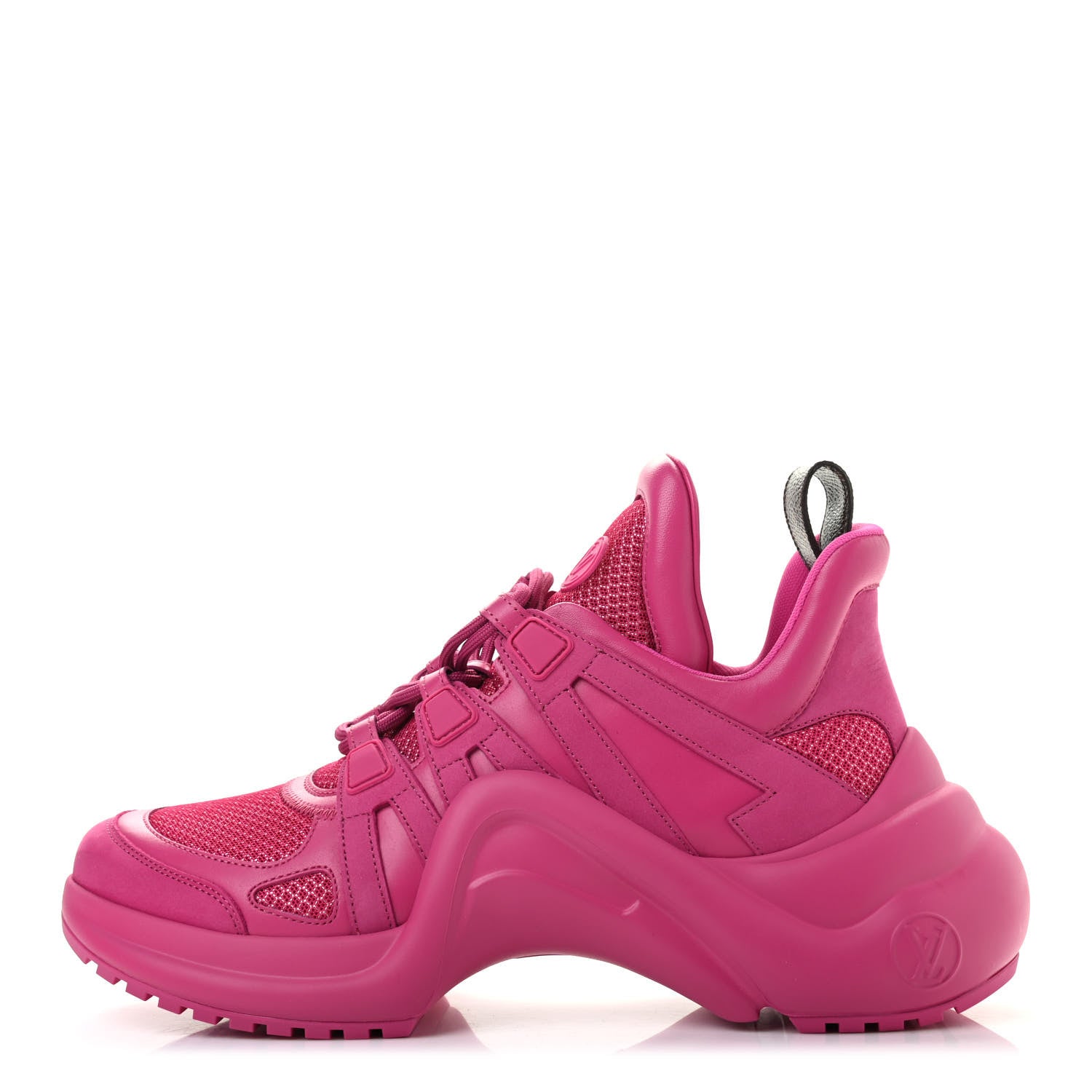 Louis Vuitton Calfskin Technical Nylon LV Archlight Sneakers 40 Rose Pop 1 of 13