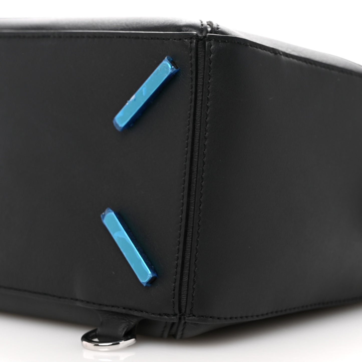 Calfskin Medium Puzzle Bag Black