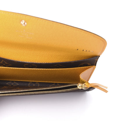 Louis Vuitton Monogram Emilie Wallet Mimosa 10 of 14