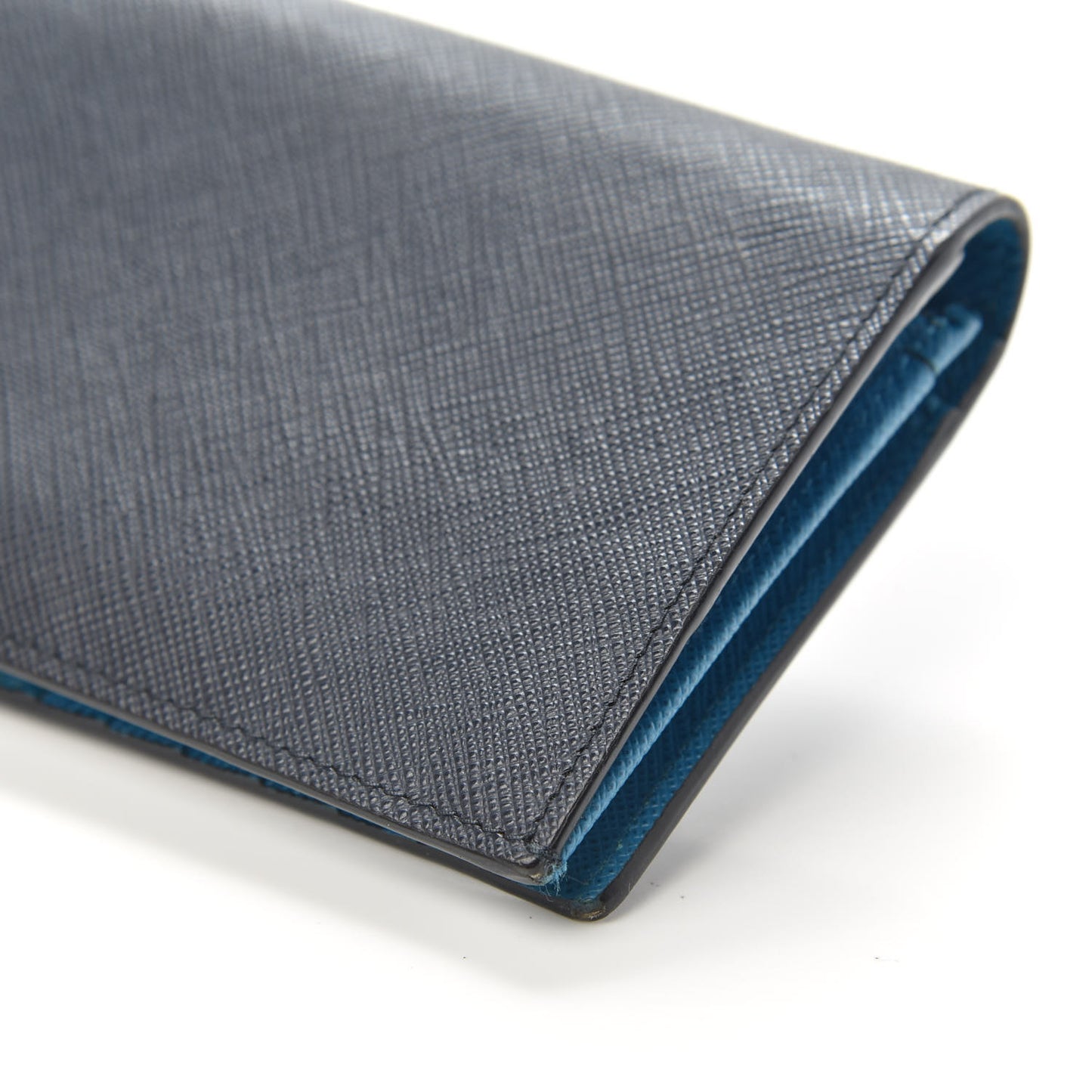 Saffiano Greche Long Wallet Baltico Soleil