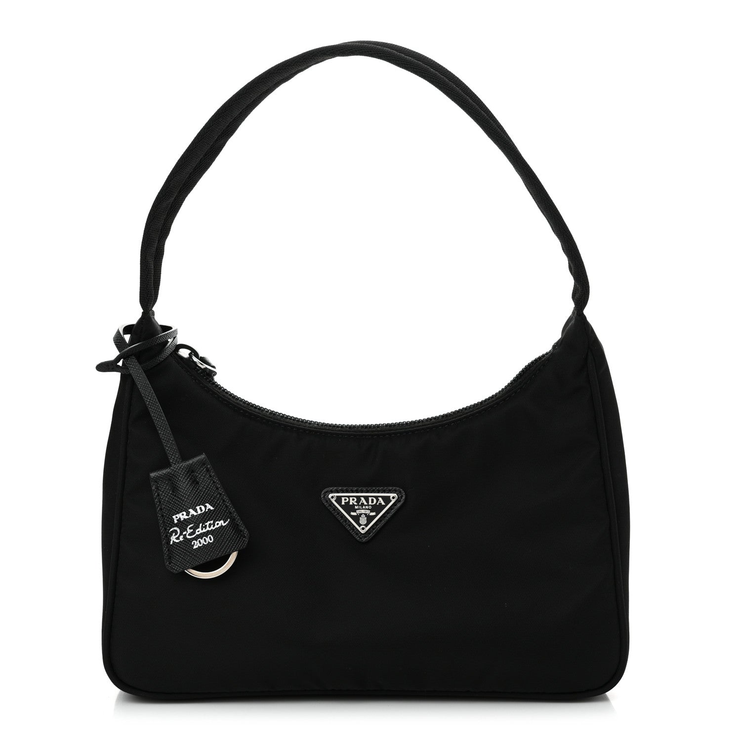 Prada Tessuto Nylon Mini Re-Edition 2000 Bag Black 1 of 11
