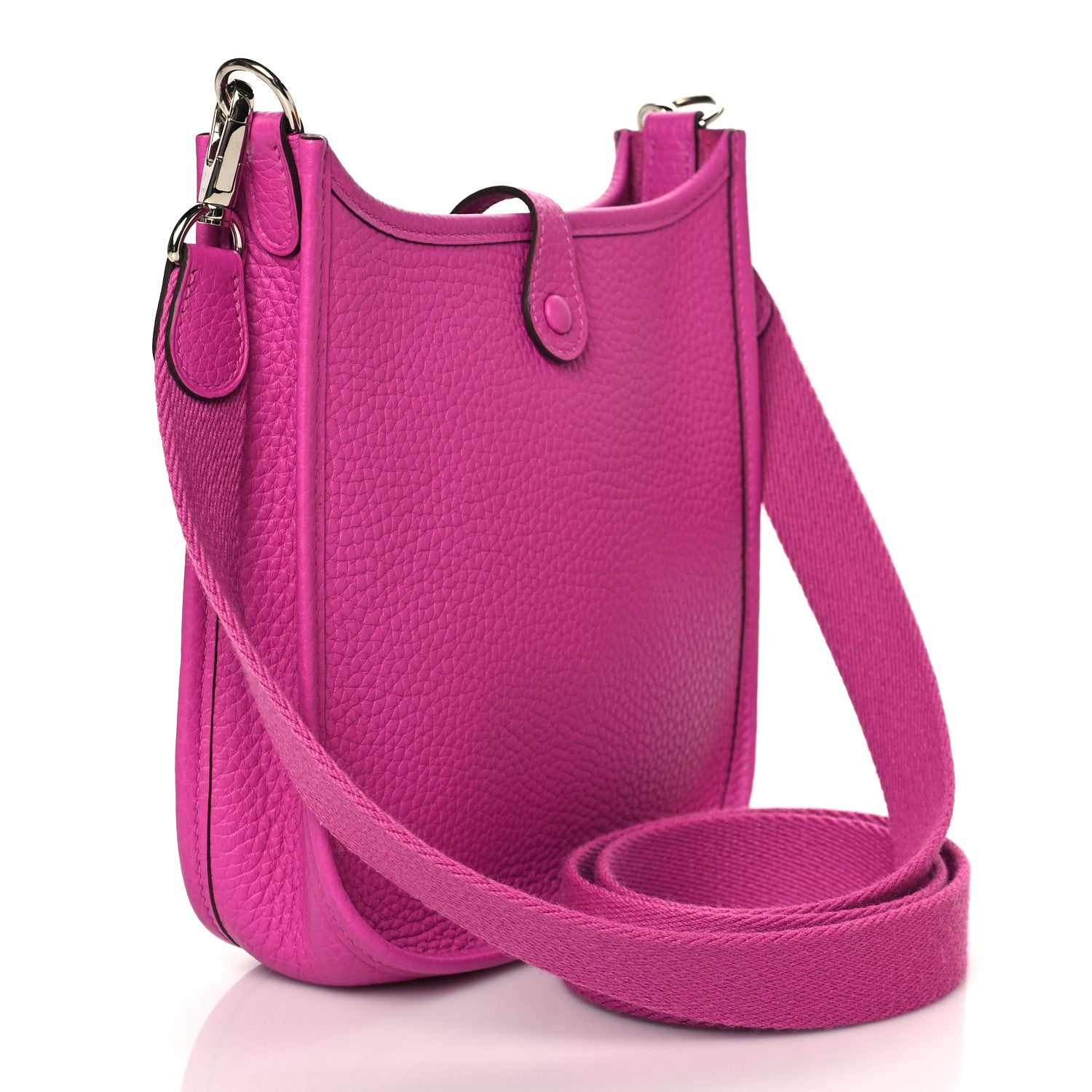Hermes Taurillon Clemence Amazone Evelyne TPM Magnolia 3 of 11