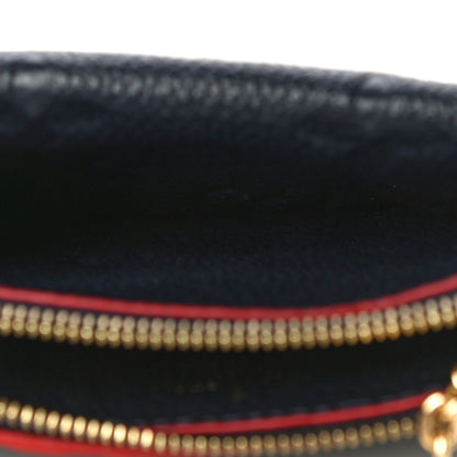 Louis Vuitton Empreinte Recto Verso Card Holder Marine Rouge 7 of 11