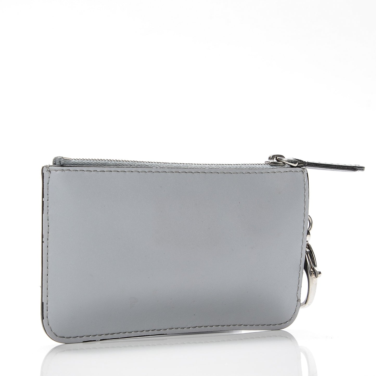 Vitello Liberty Studded Coin Pouch Key Case Ardesia Multicolor