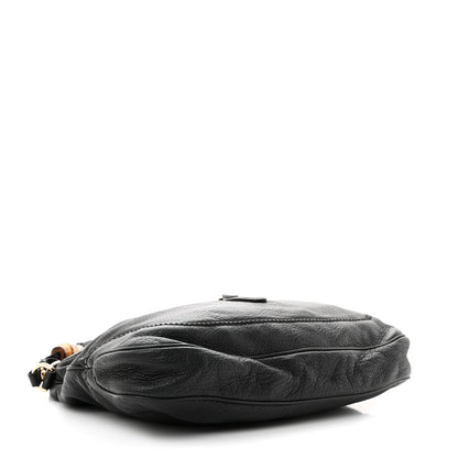 Gucci Pebbled Calfskin Medium New Jackie Shoulder Bag Black 4 of 11