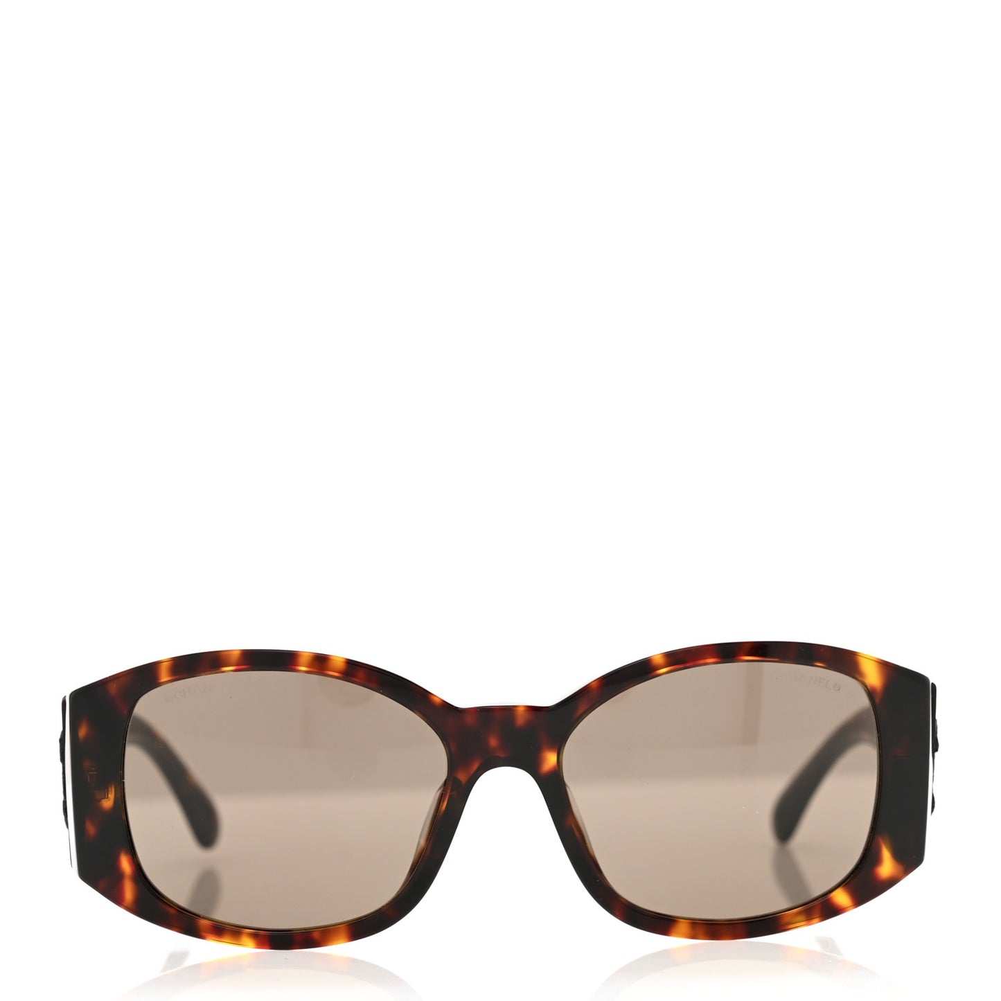 Acetate CC Logo Sunglasses 5450-A Tortoise