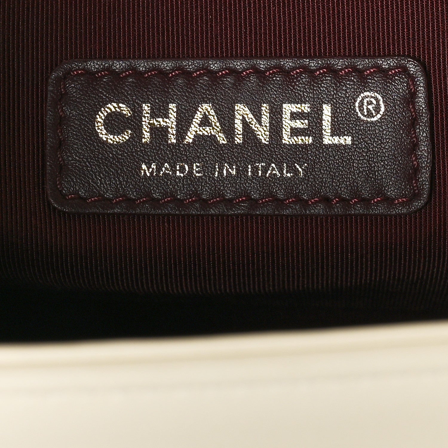 Chanel Caviar Suede Calfskin Chevron Medium Boy Flap White 6 of 10