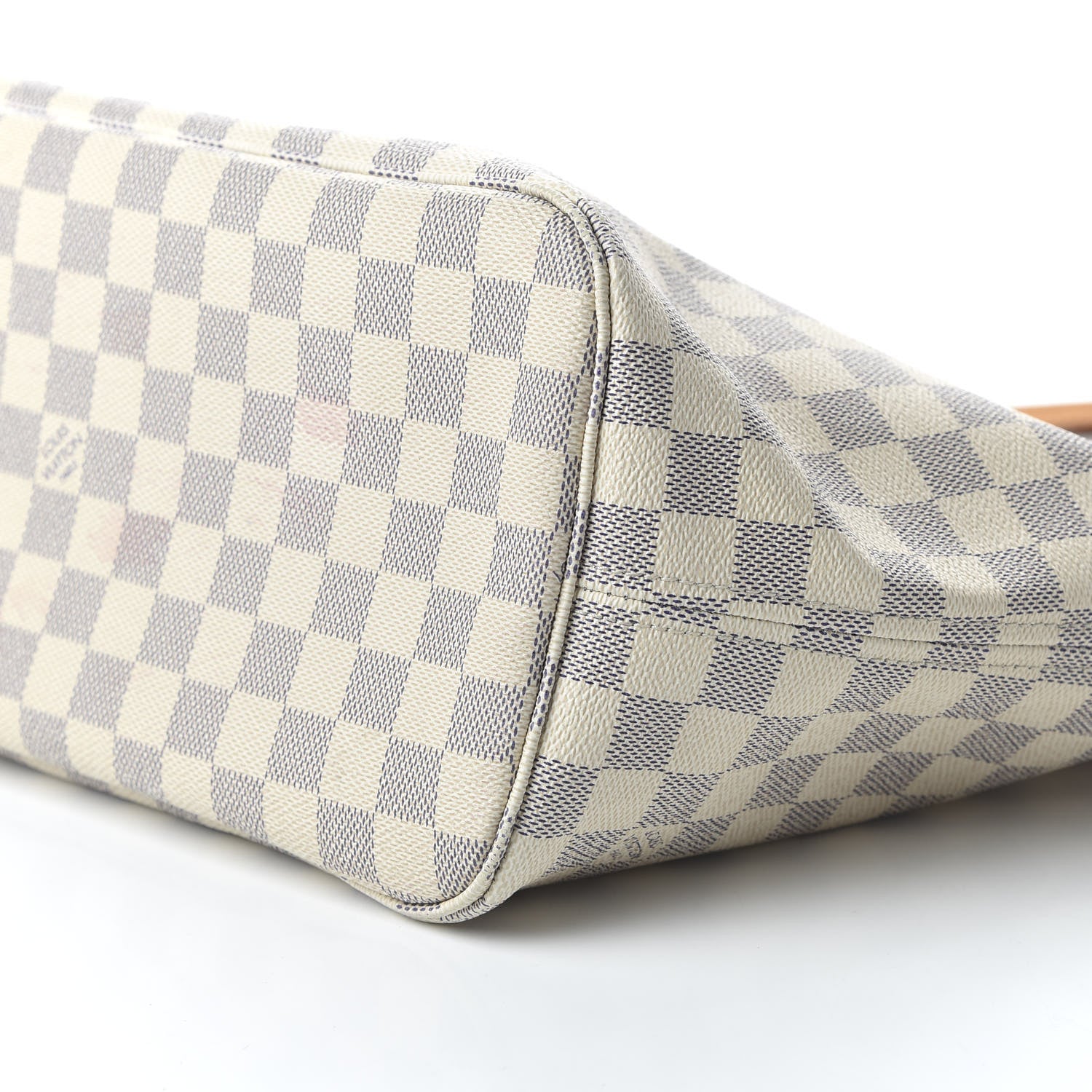 Louis Vuitton Damier Azur Neo Neverfull MM Rose Ballerine 7 of 11