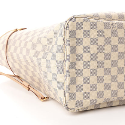 Louis Vuitton Damier Azur Neo Neverfull GM Rose Ballerine 6 of 12