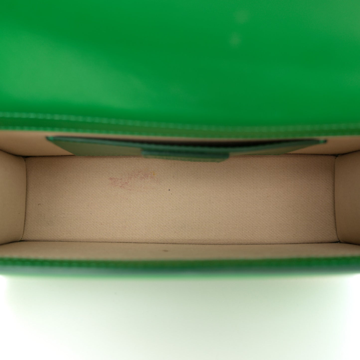 Smooth Calfskin Le Grand Bambino Green