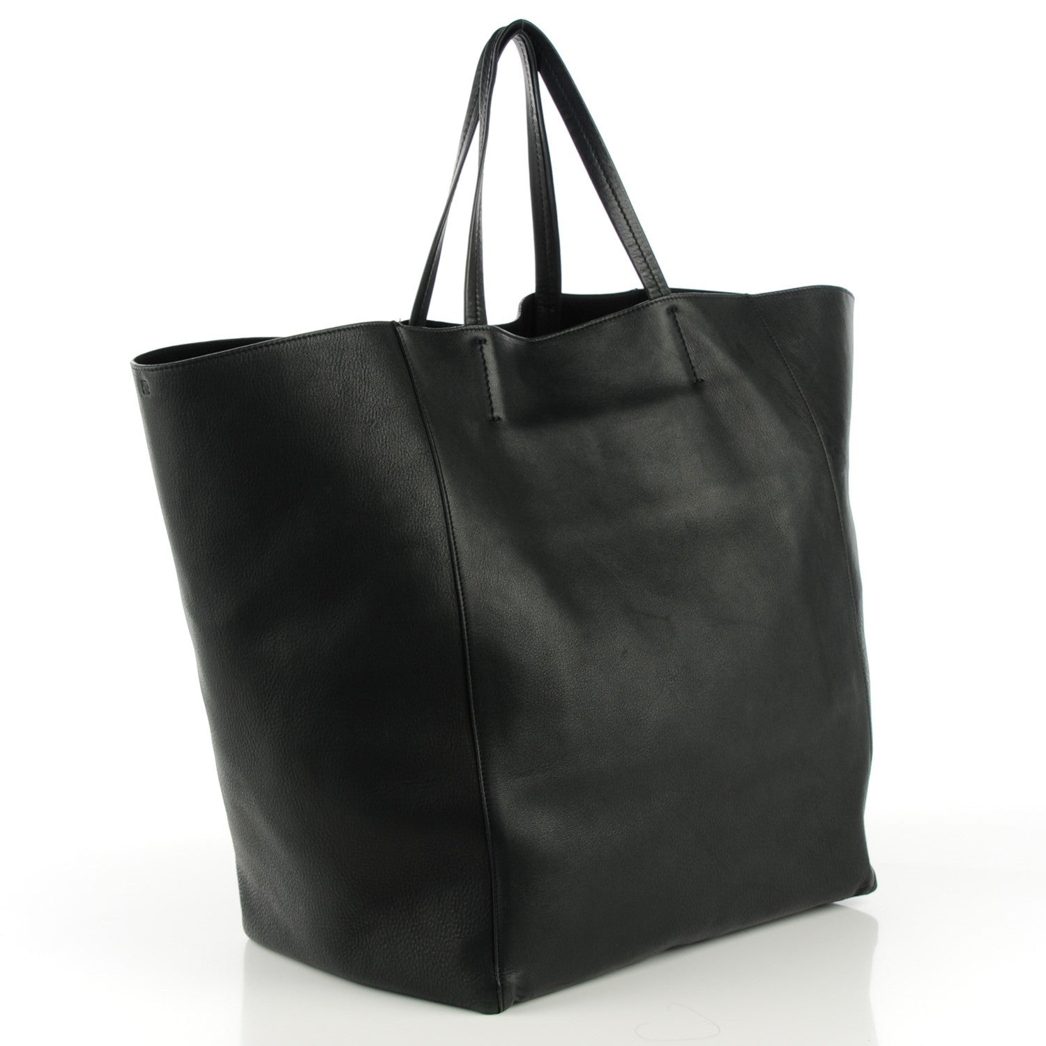 Celine Calfskin Large Horizontal Cabas Phantom Black 3 of 8