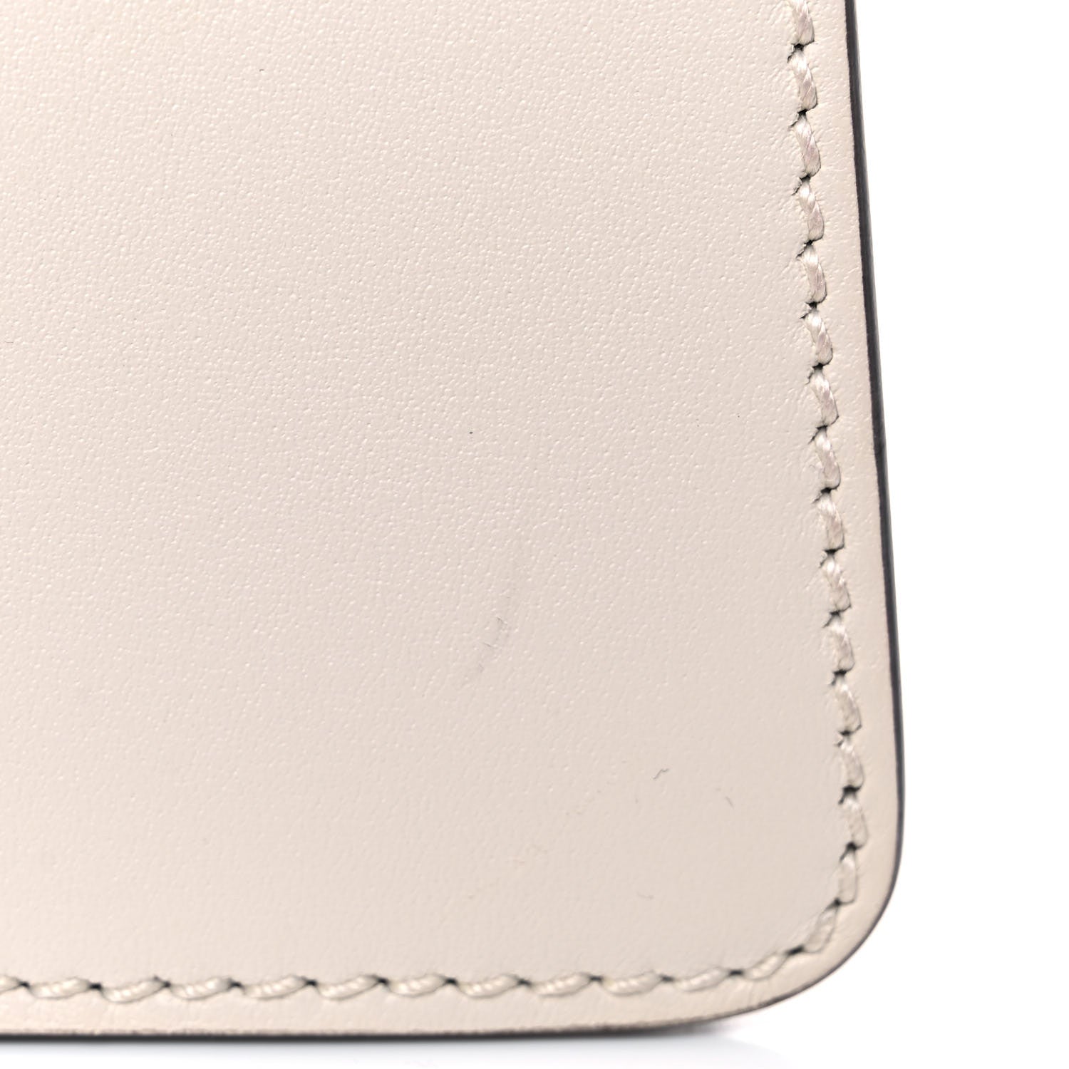 Gucci Calfskin Mini Sylvie Top Handle Bag White 14 of 14