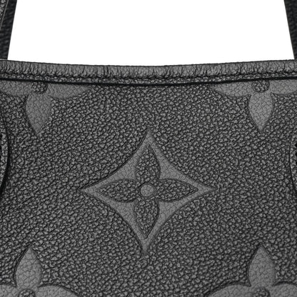 Louis Vuitton Empreinte Monogram Giant Neverfull MM Black 7 of 9