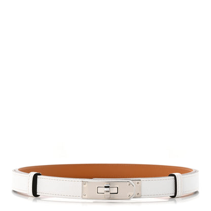 Hermes Epsom Kelly Belt White 1 of 4