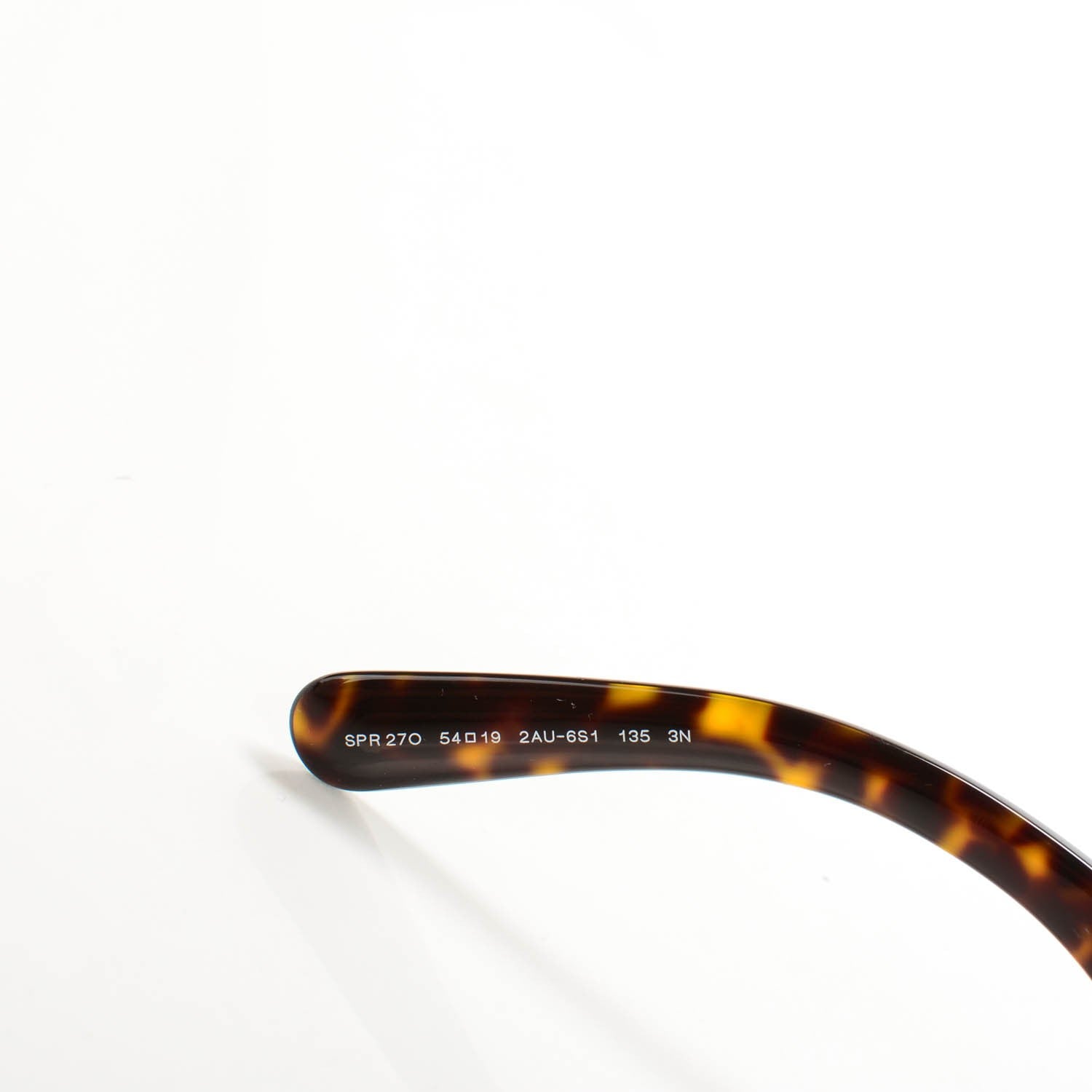 Prada Acetate Baroque Sunglasses SPR 27O Tortoise 4 of 6