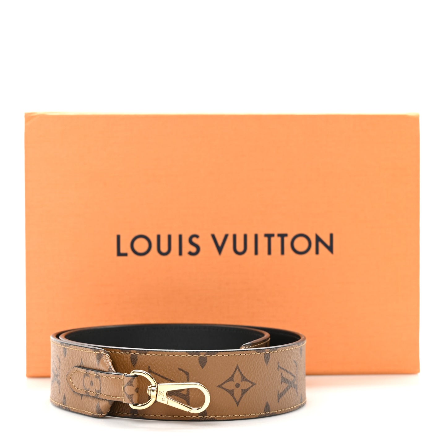 Reverse Monogram Bandouliere Shoulder Strap