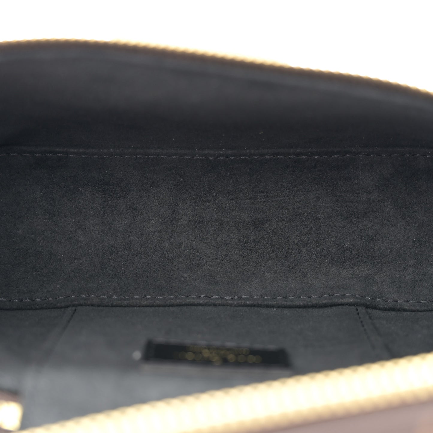 Reverse Monogram Vanity Chain Pouch