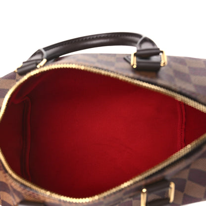 Louis Vuitton Damier Ebene Speedy Bandouliere 25 5 of 8