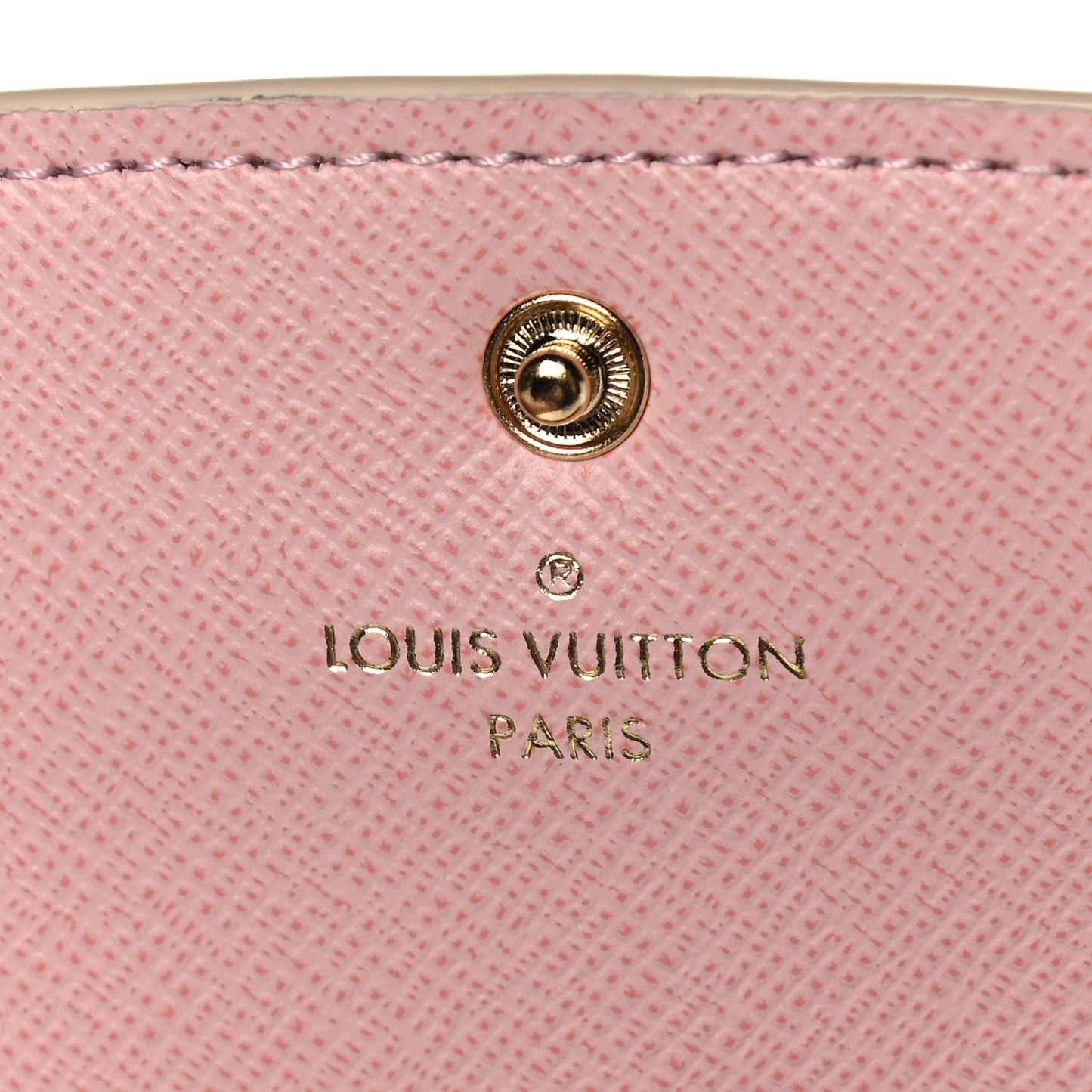 Damier Azur Emilie Wallet Rose Ballerine