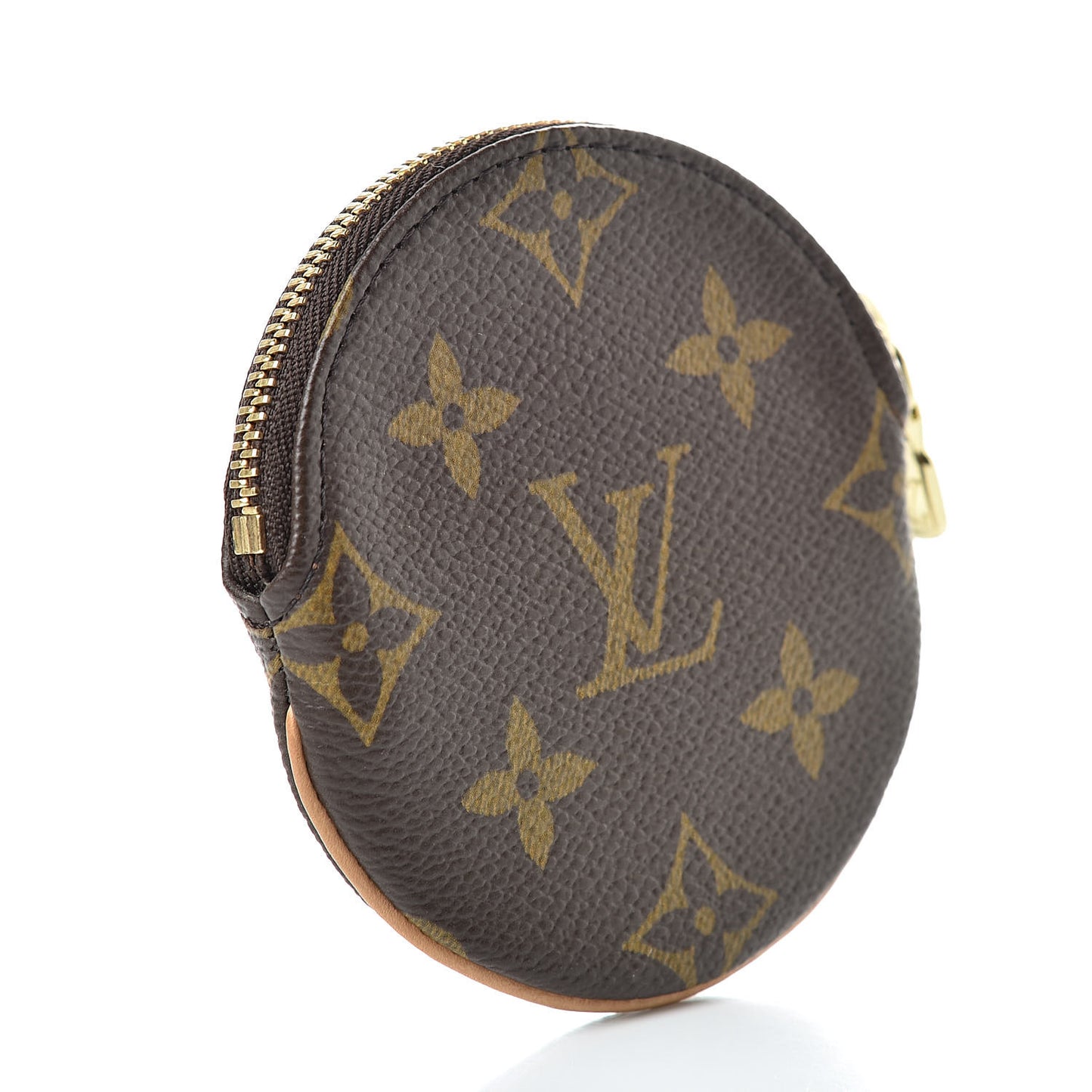 Monogram Round Coin Purse