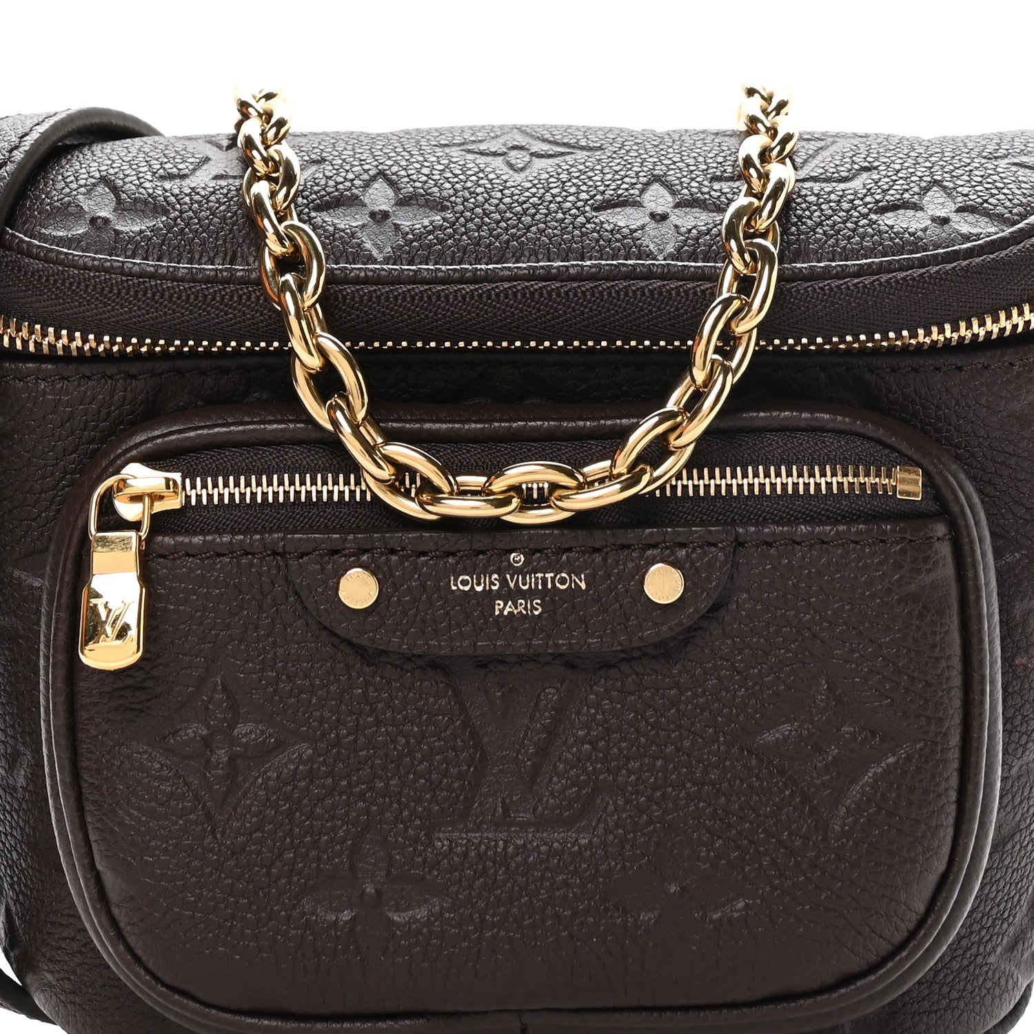 Louis Vuitton Ambrel アンフィニレザー ボディーバッグ LOUIS VUITTON（ルイ・ヴィトン） エピ バムバッグ LVサークル 黒