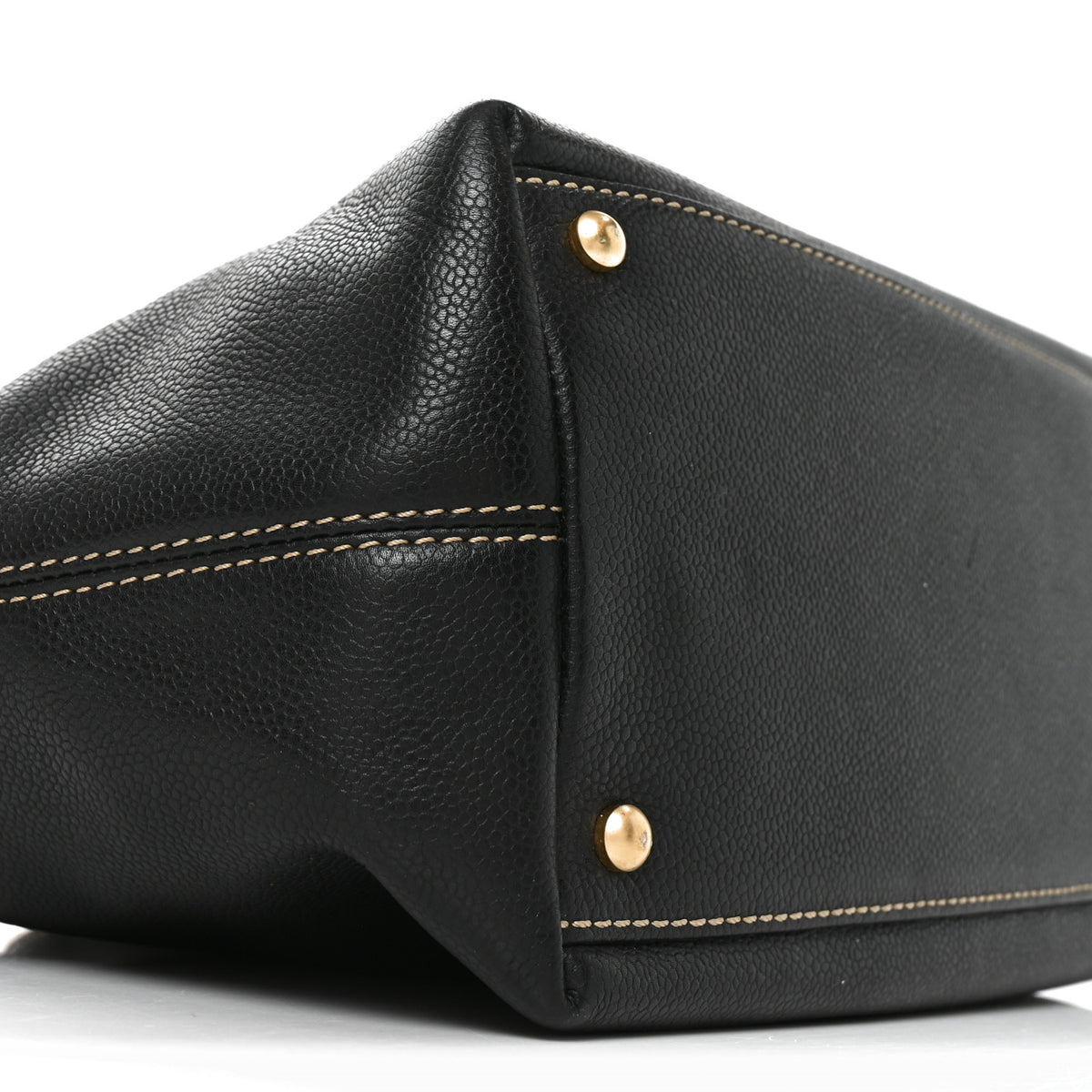 Caviar Shopping Tote Black
