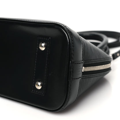 Louis Vuitton Epi Alma BB Black 9 of 11