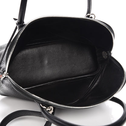 Hermes Taurillon Clemence Bolide 31 Black 9 of 20