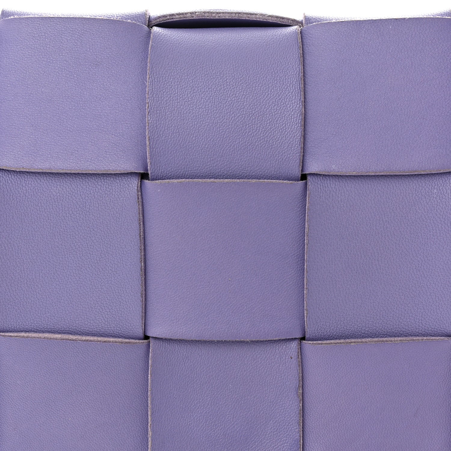 Bottega Veneta Lambskin Intreccio Cassette Crossbody Bag Wisteria 8 of 13