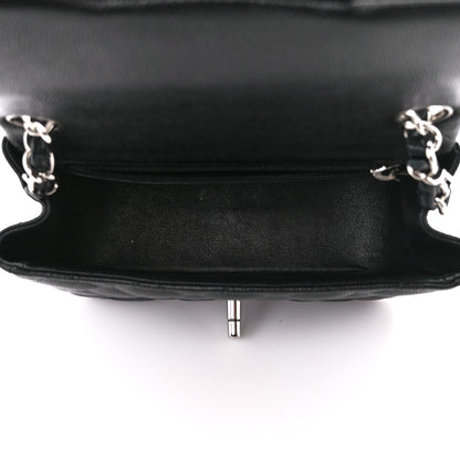 Chanel Caviar Quilted Mini Square Flap Black 4 of 10