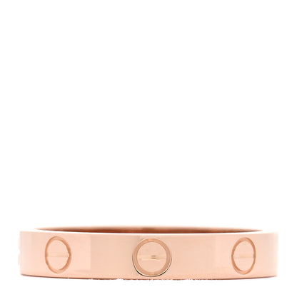 Cartier 18K Pink Gold 3.5mm LOVE Wedding Band Ring 58 8.25 1 of 3