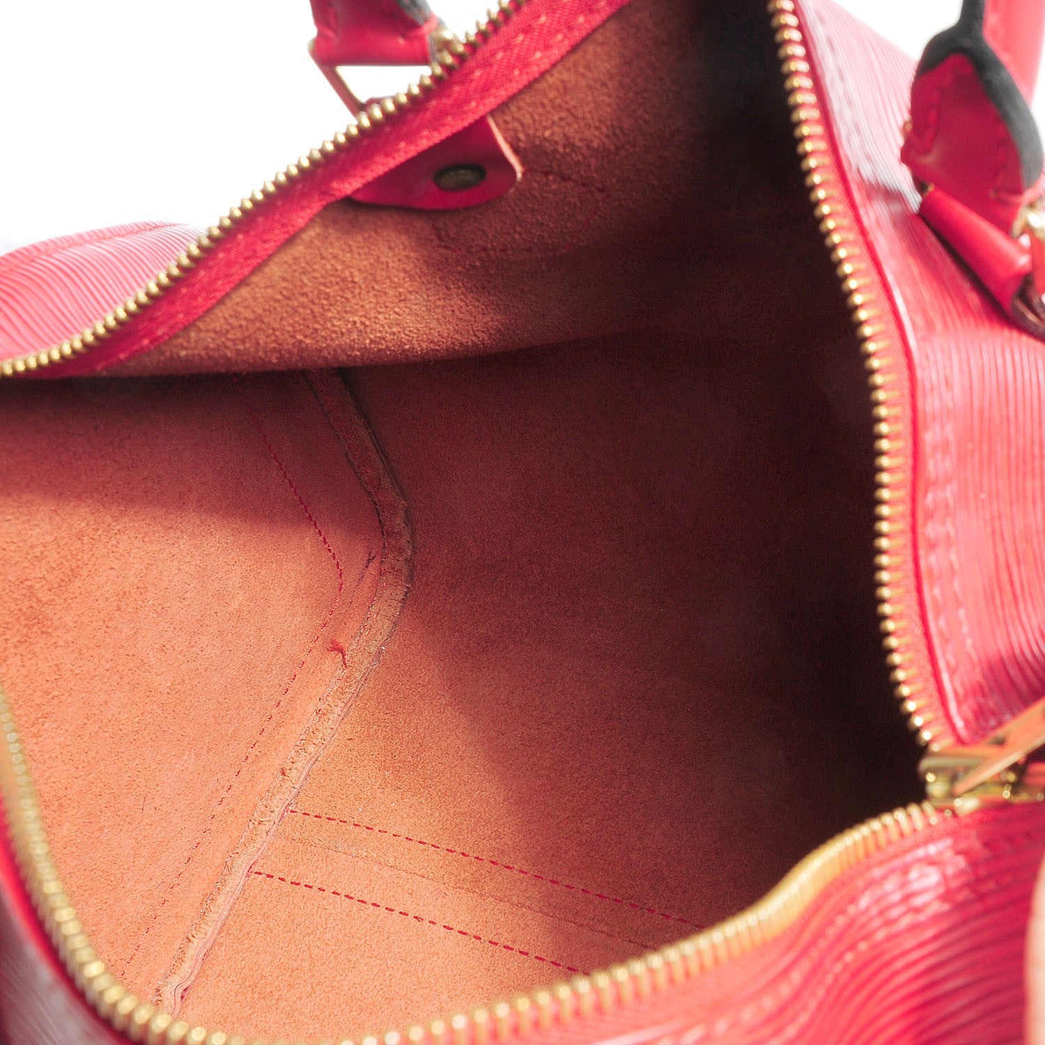 Louis Vuitton Epi Speedy 30 Rouge 5 of 7