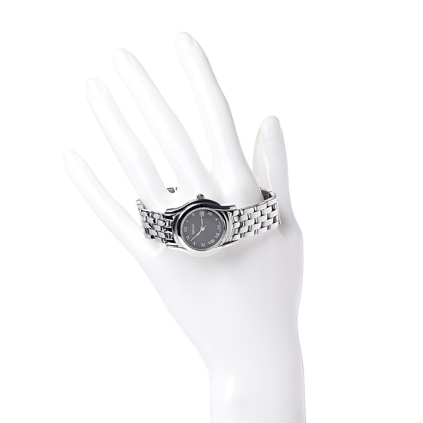 Stainless Steel 27mm 5500L Quartz Watch Black