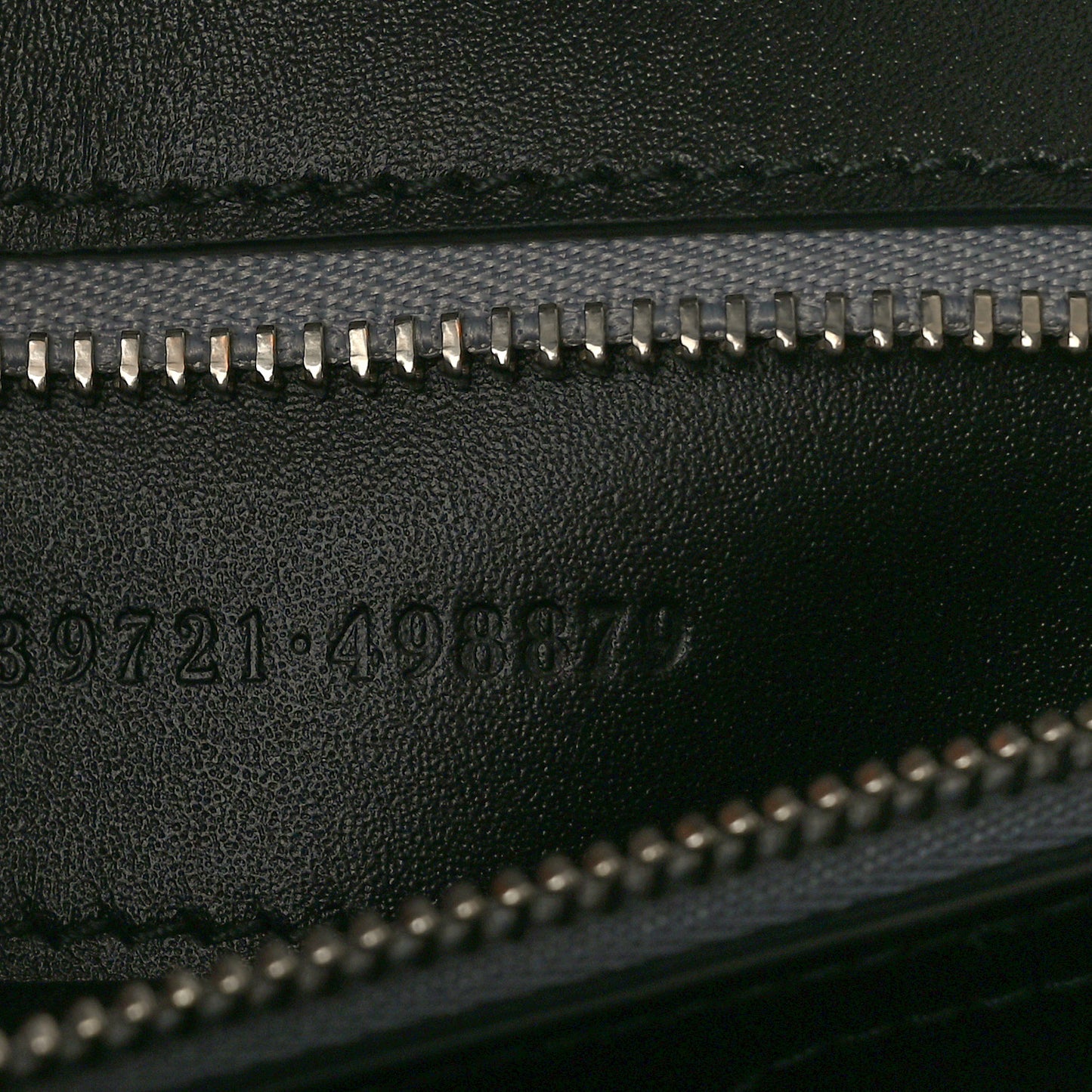 Senna Calfskin Petite GG Top Handle Shoulder Bag Mystic White Silver Multicolor