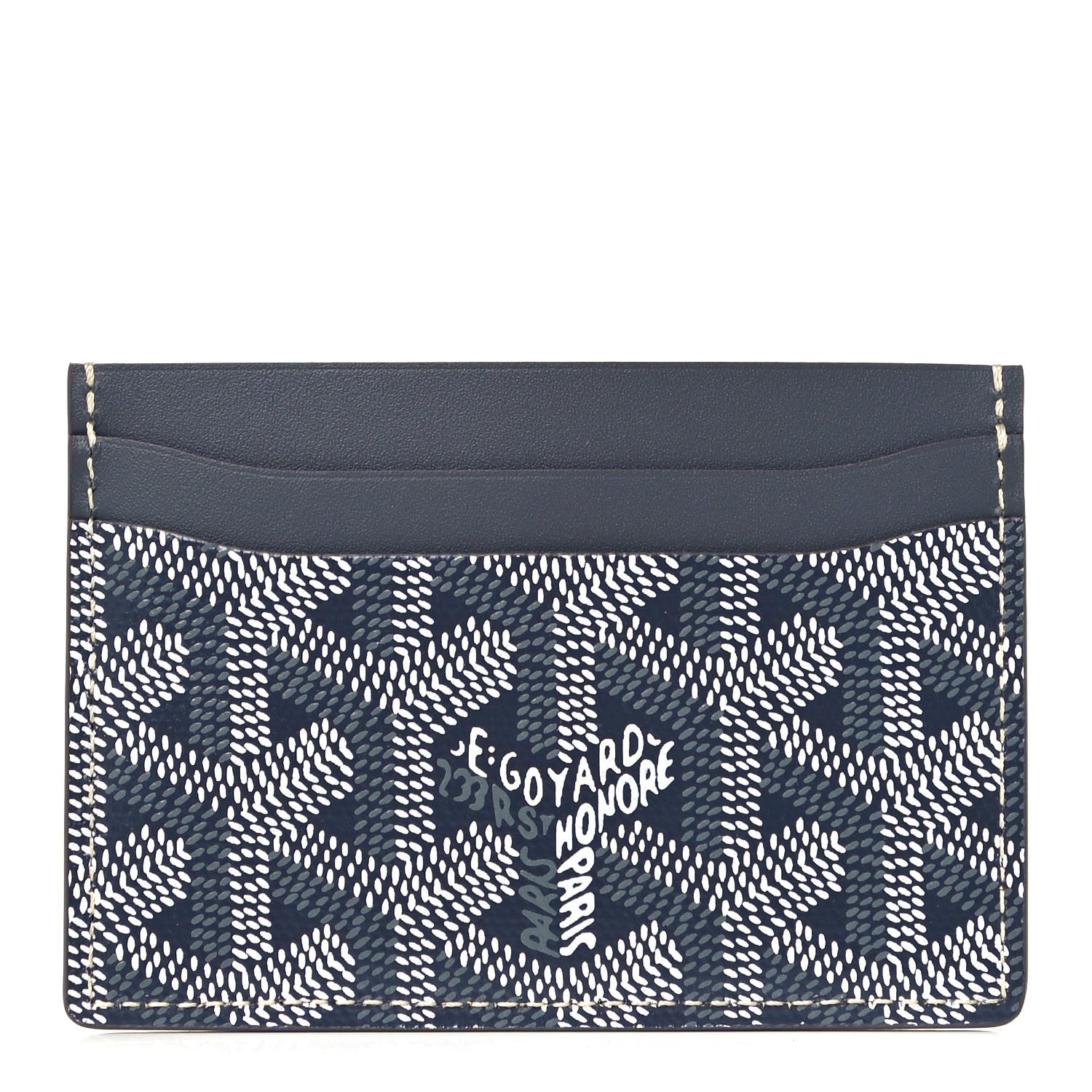 Goyard Goyardine Saint Sulpice Card Holder Grey 1 of 9