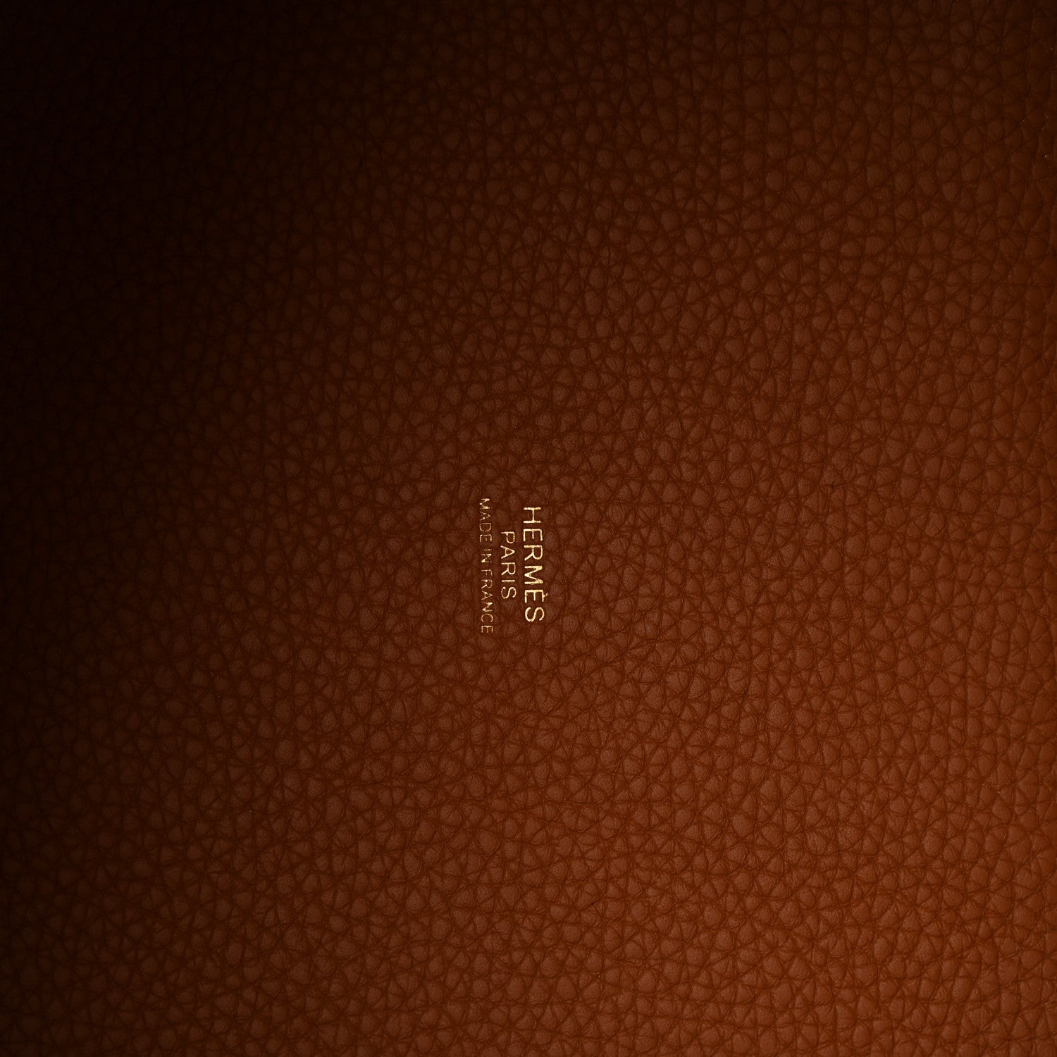 Hermes Taurillon Clemence Picotin Lock 22 MM Gold 6 of 10