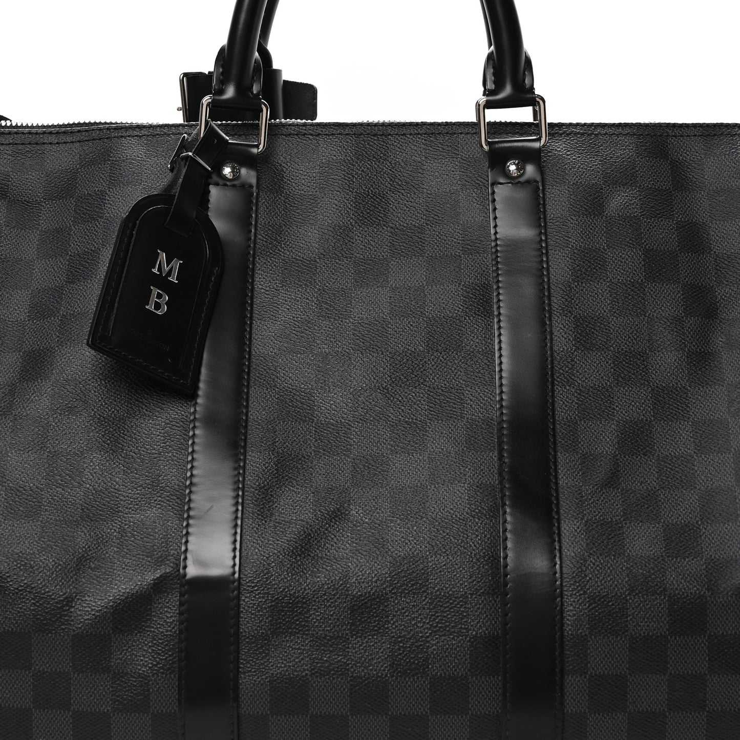 Damier Graphite Keepall Bandouliere 55