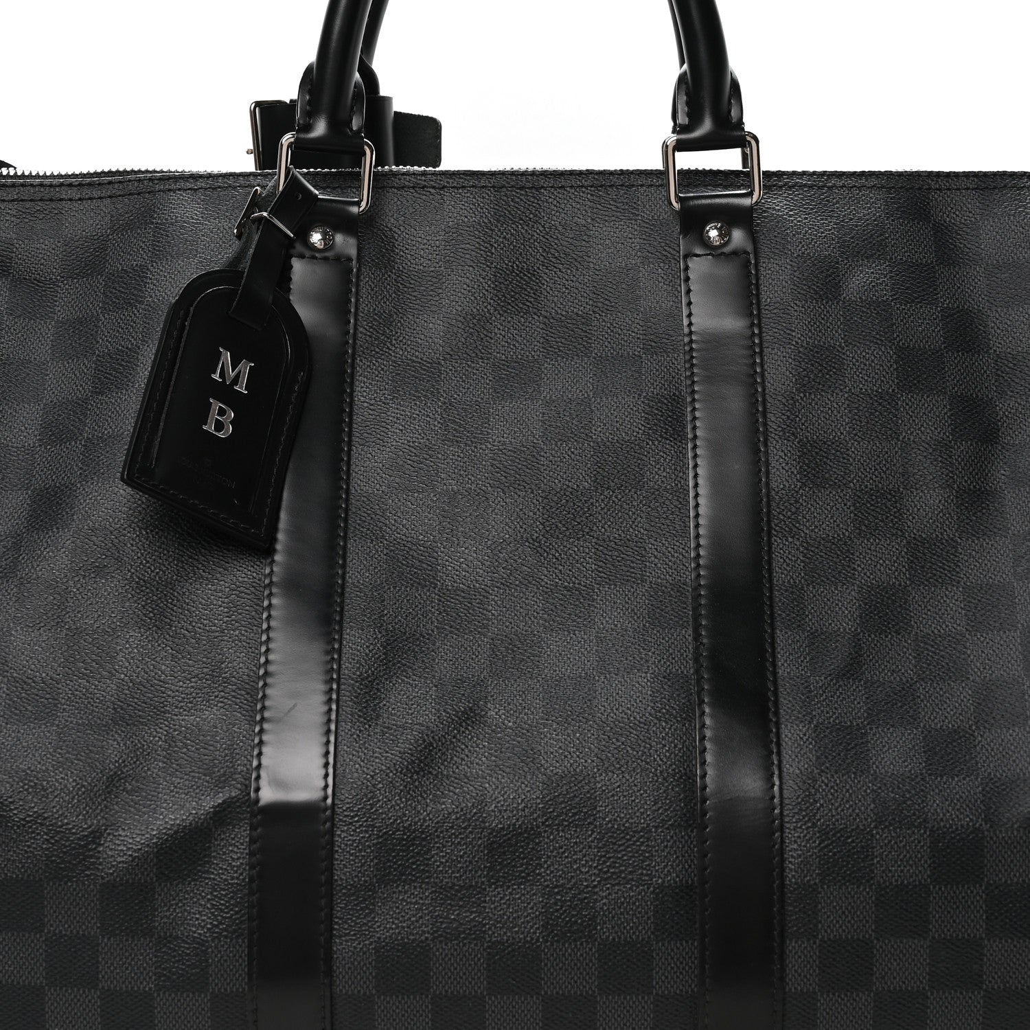 Louis Vuitton Damier Graphite Keepall Bandouliere 55 8 of 10