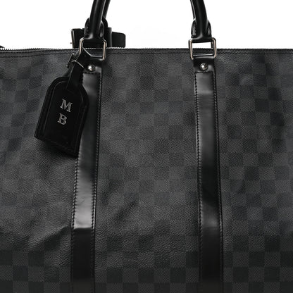 Louis Vuitton Damier Graphite Keepall Bandouliere 55 8 of 10
