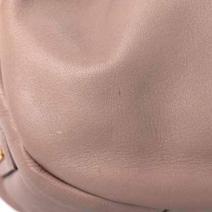 Miu Miu Nappa Knot Top Handle Shoulder Bag Beige 10 of 12