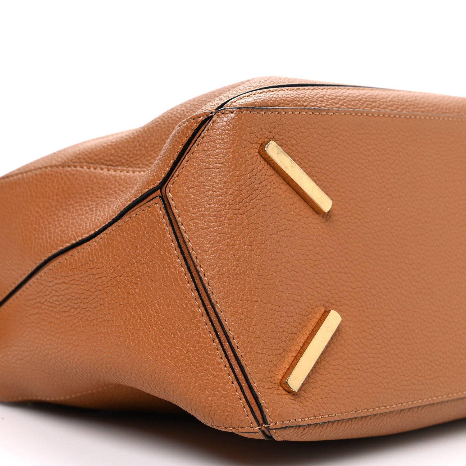 Loewe Calfskin Medium Puzzle Bag Tan 9 of 11