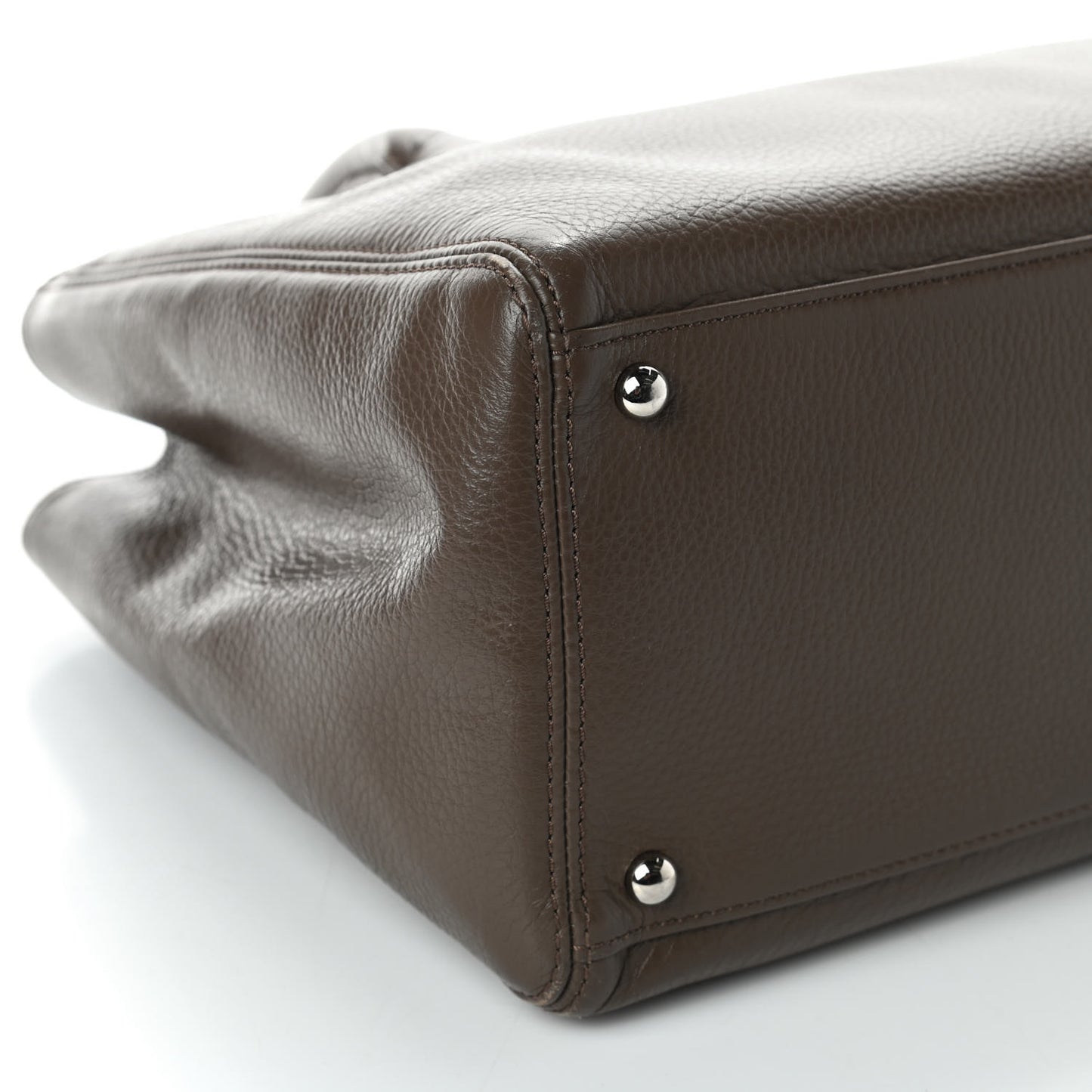 Deerskin Cerf Executive Shopper Tote Brown
