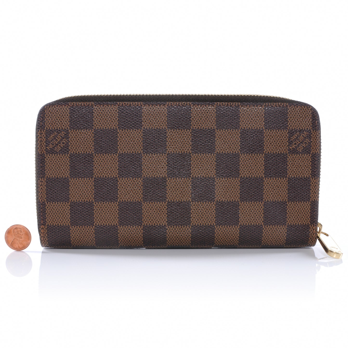 Damier Ebene Zippy Wallet