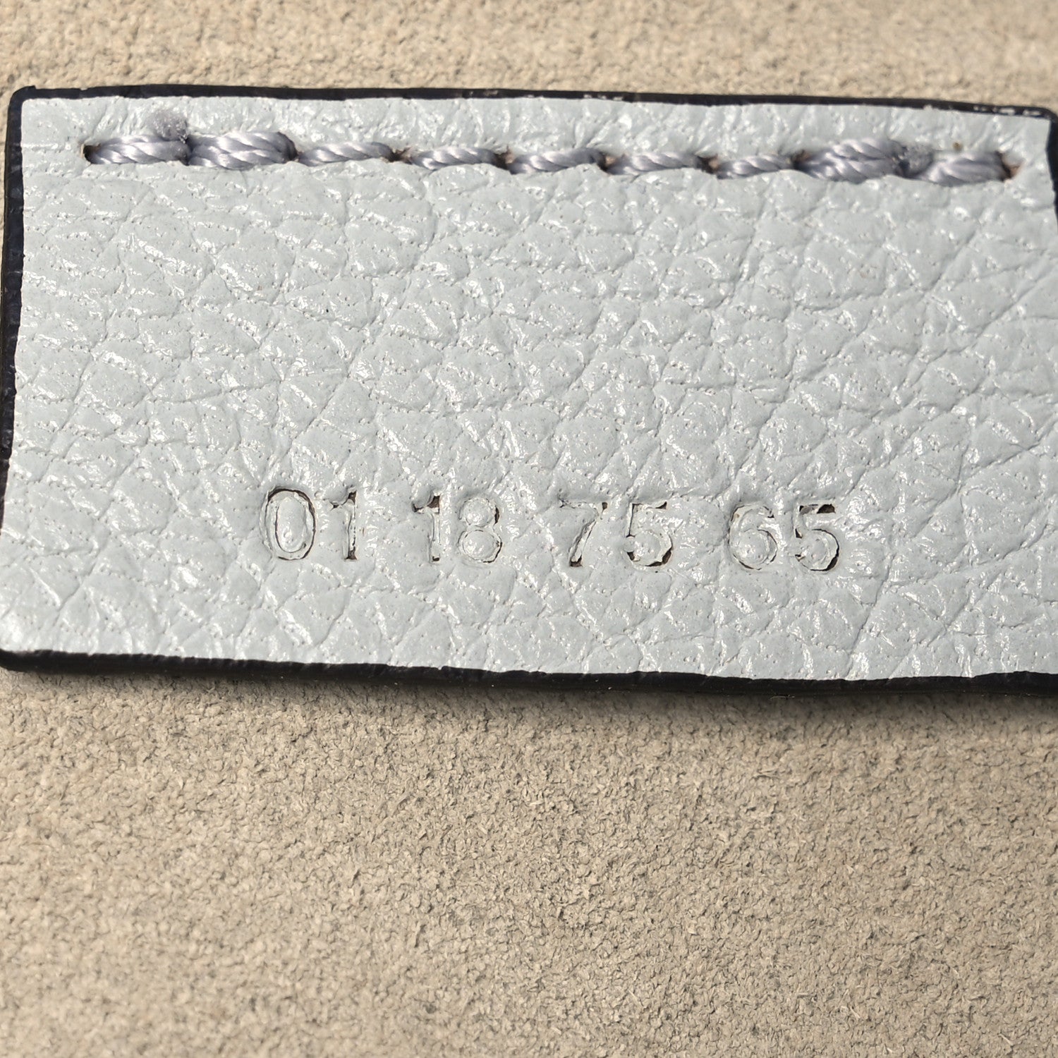 Chloe Calfskin Suede Small Pixie Bag Airy Grey 7 of 14